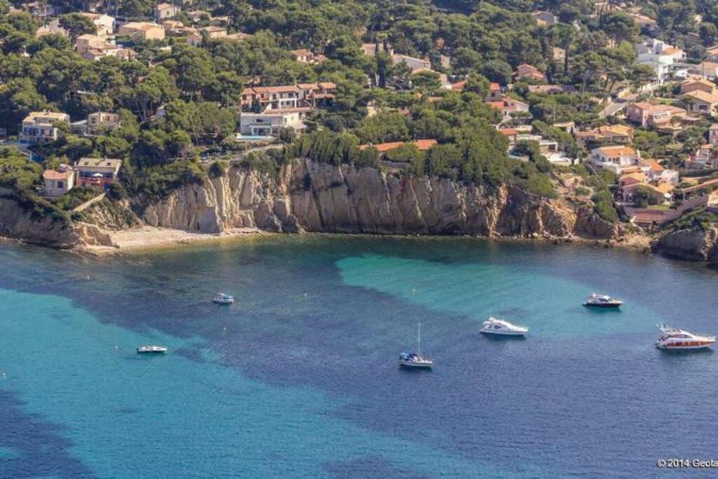 Joli Studio A 6 Min A Pied De La Plage Sanary-sur-Mer Exterior foto