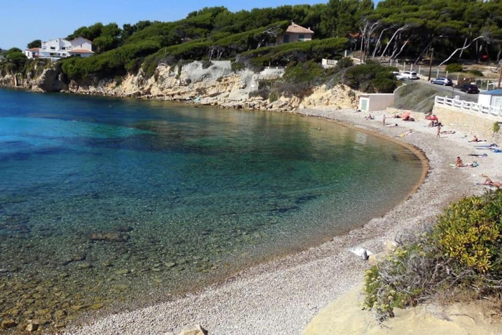 Joli Studio A 6 Min A Pied De La Plage Sanary-sur-Mer Exterior foto